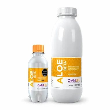 Aloe Beta Omnilife en presentaciones de 200 ml y 960 ml